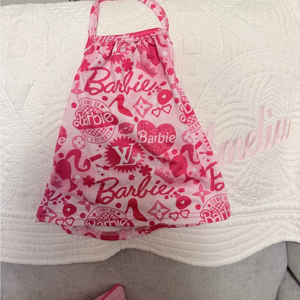 Barbie Pink halter top
